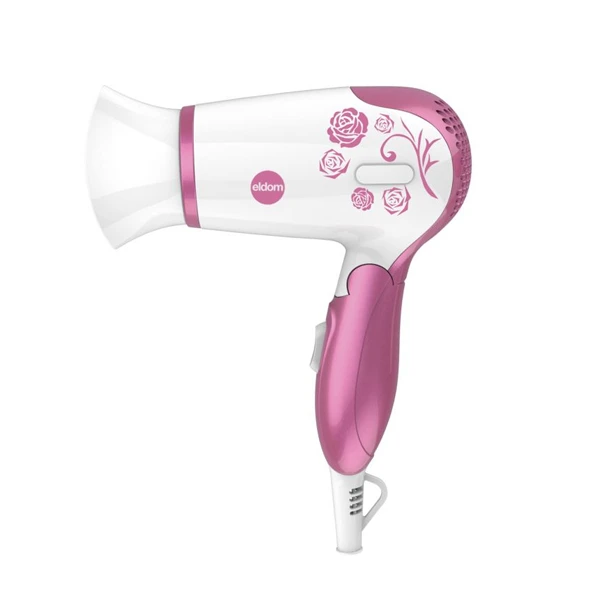 Suszarka do włosów mała podróżna różowa Eldom HT82R smil