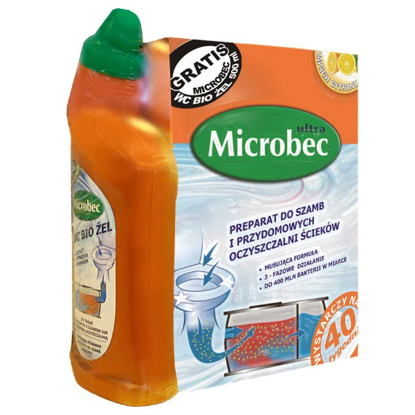 BROS-MICROBET 1KG *CYTRYNA* + WC BIO ŻEL *SOSNA*