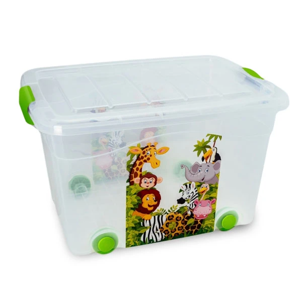 KON-POJEMNIK ROLLER BOX 40L Z/P *ZWIERZAKI* 12798