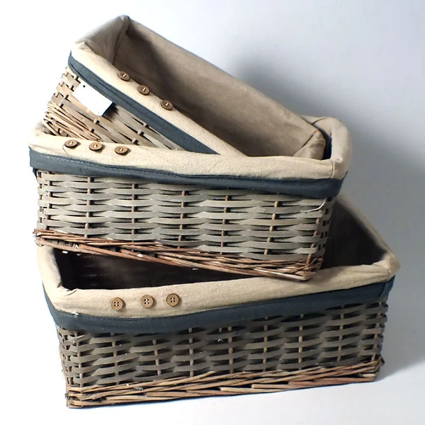 MON-KPL. 3-KOSZY WIKLINOWYCH SZARY 614G