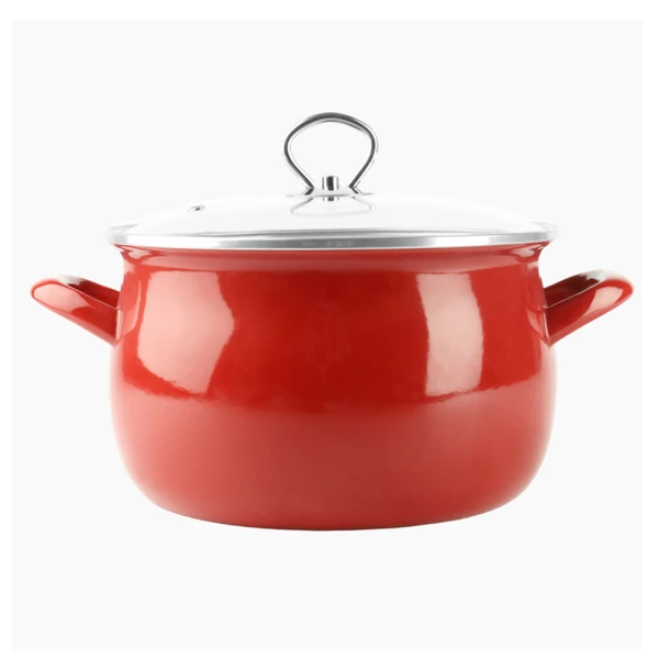 RYB-GARNEK EMALIOWANY OKUWANY 20 Z/P 4L CZERWONY HELENA