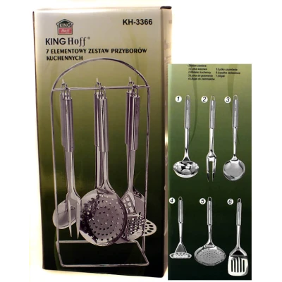KH-3366 PRZYBORY KUCHENNE 7EL.
