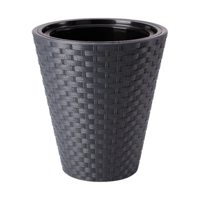 DONICA RATTANA OKRĄGŁA 40 ANTRACYT + WKŁAD