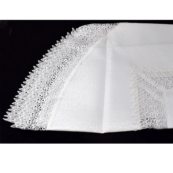 MESA-OBRUS GIPIURA *KOŁO 160* BIAŁY 288