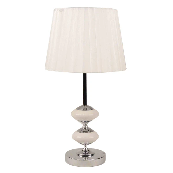 TOM-LAMPA NOCNA 45CM LC62 biały klosz