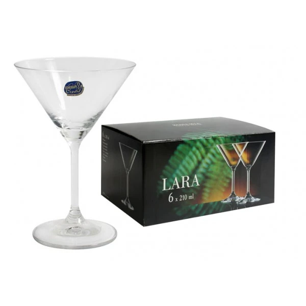 BOH-6 KIELISZKÓW MARTINI 210 *LARA*