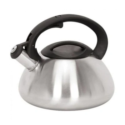 CZAJNIK NA GAZ INDUKCJĘ TRADYCYJNY Z GWIZDKIEM 3L SATYNA