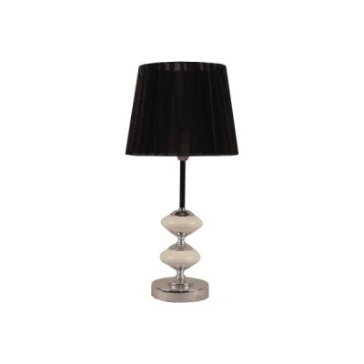 TOM-LAMPA NOCNA 45CM LC62A czarny klosz
