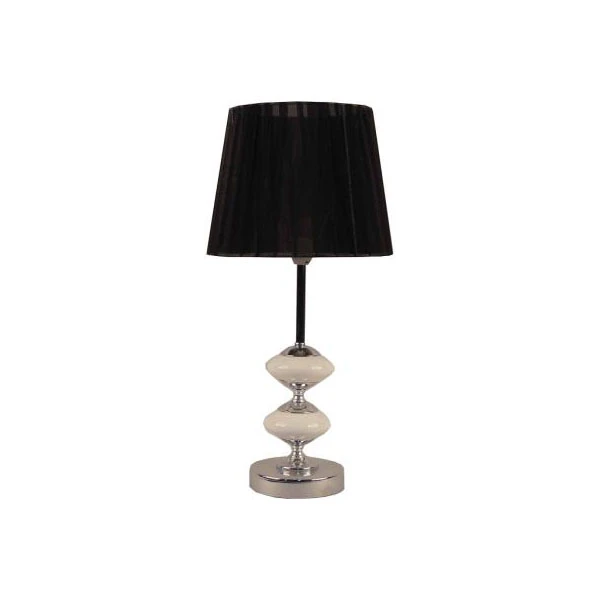 TOM-LAMPA NOCNA 45CM LC62A czarny klosz