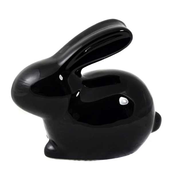 CRK-ZAJĄC KULKA WIELKI *SZKLIWO CZARNE* C-972SZK