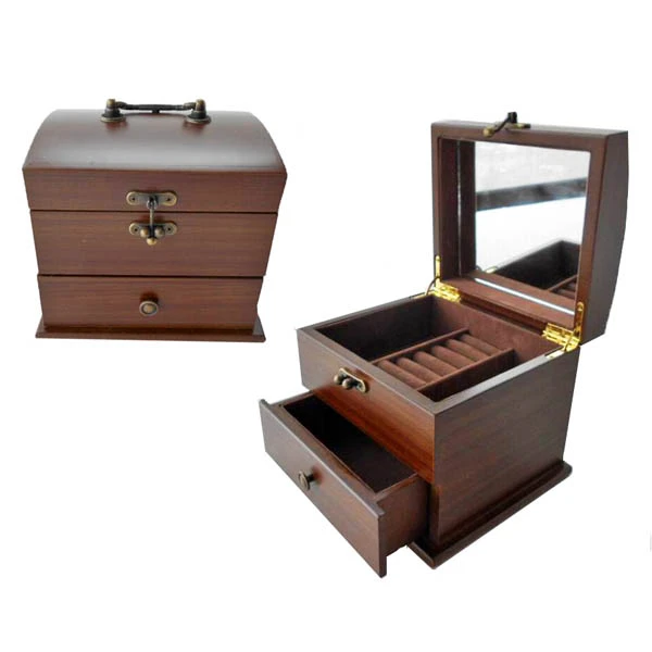 TOM-SZKATUŁKA DREWNIANA TZ07 17,5X15X14,5CM