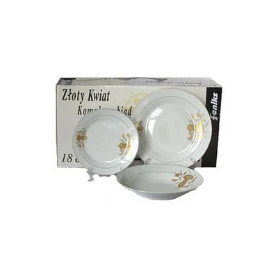 FEN-KPL.18EL.TALERZY *ZŁ.KWIAT