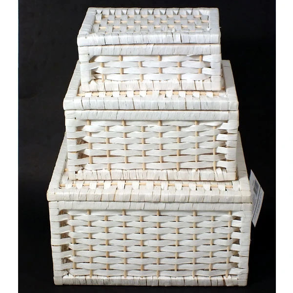 DM-KPL. 3-KOSZY WIKLINOWYCH 9508 G14 BIAŁY