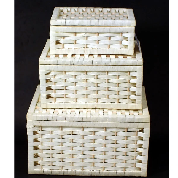 DM-KPL. 3-KOSZY WIKLINOWYCH 9508 G15 KREM