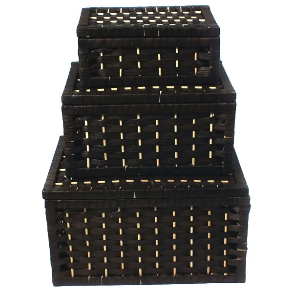 DM-KPL. 3-KOSZY WIKLINOWYCH 9508 L101 BRĄZ