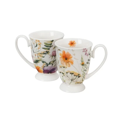 Kubek Duo Kwiaty Royal porcelana 340 ml