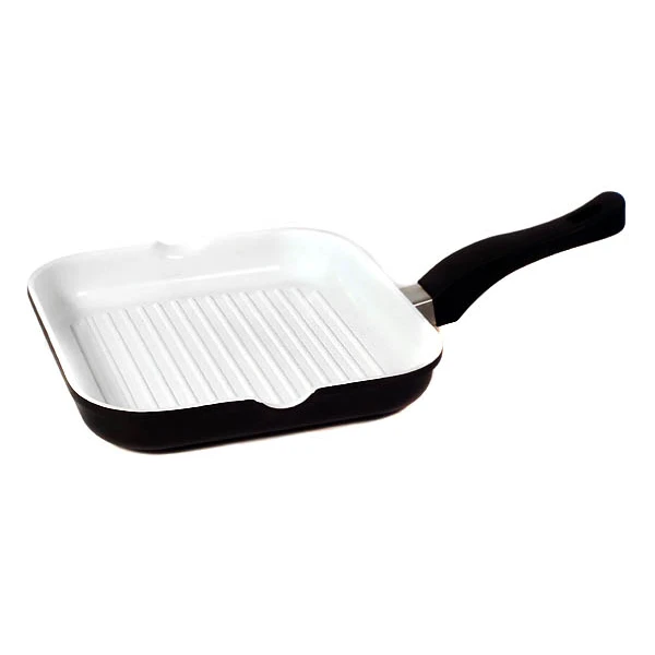 KH-3946 PATELNIA CERAMICZNA GRILL 28CM