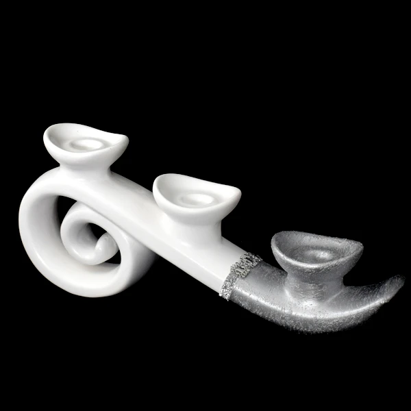 CER-ŚWIECZNIK ZJEŻDŻALNIA SPIRALA *DEKOR AKSAMIT* C-900AK