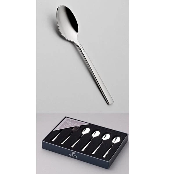 GER-*APOLLO* ZESTAW ŁYŻECZEK DO KAWY 6 CZ. POLER.