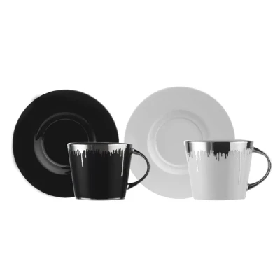 KPL. 2-FILIŻANEK + SPODKI 200ML TOLEDO TL04CT541P1