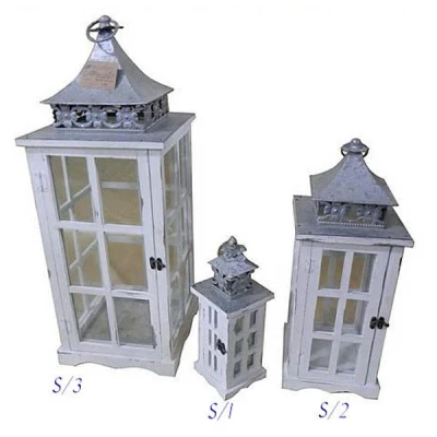 TOM-LATARNIA DREWNIANO-METALOWA S/2 *LR08*