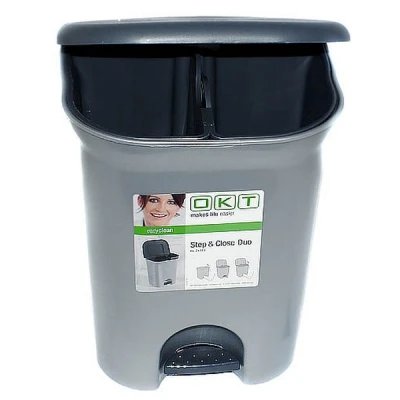 OKT-KOSZ *STEP & CLOSE* DUO 2X11L