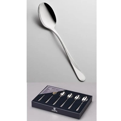 GER-*VIOLINO* ZESTAW ŁYŻECZEK DO KAWY 6 CZ. SATYNA