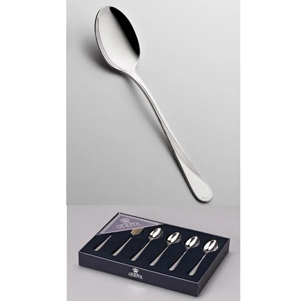 GER-*VIOLINO* ZESTAW ŁYŻECZEK DO KAWY 6 CZ. SATYNA