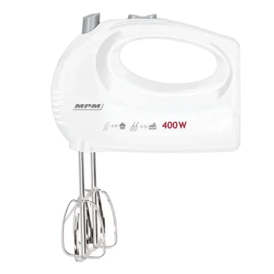 MIKSER RĘCZNY MPM MMR-25 MOCNY 400W BIAŁY DO UBIJANIA DO MIESZANIA