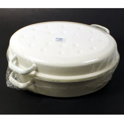 ELO-GĘSIARKA EM. 38CM OWAL KREMOWA