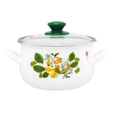 DAJ-GARNEK EMALIOWANY Z/P PYZA 22CM PIGWA 35053