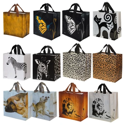 FRASPO-TORBA PP 24L *ANIMALS/ZEBRA PASKI*