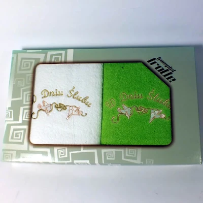 EUR/COR-KPL. 2 RECZNIKÓW  *ŚLUB*