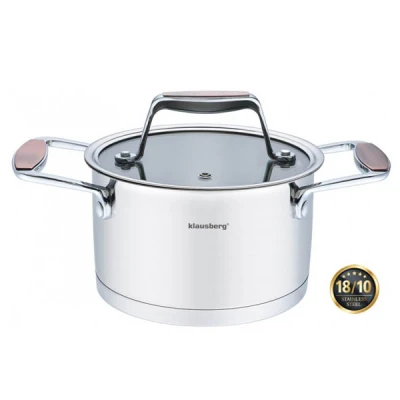 KB7225 GARNEK NIERDZEWNY Z POKRYWĄ 16CM 1,8L