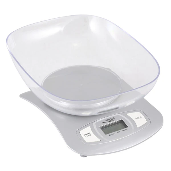 ADLER-WAGA KUCHENNA ELEKTRONICZNA 5KG Z MISĄ *ADLER* /3137/