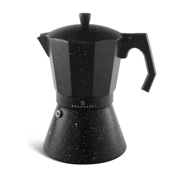 EB-KAWIARKA 12 FILIŻANEK ALU CZARNA 9303