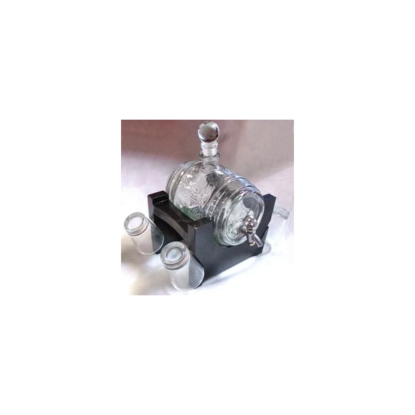 BIOWIN-BECZKA 0,75L+4 KIELISZKI 690175