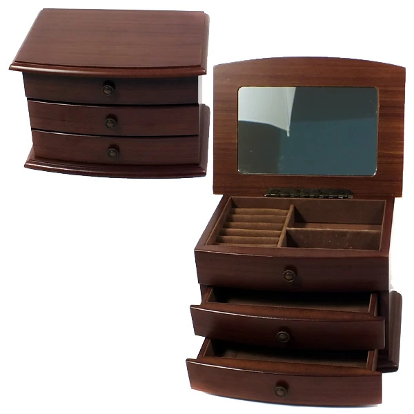 TOM-SZKATUŁKA DREWNO TZ12 22X15,5X14,5CM