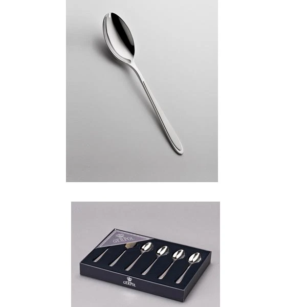 GER-*DESIRE* ZESTAW ŁYŻECZEK DO KAWY 6 CZ. SATYNA