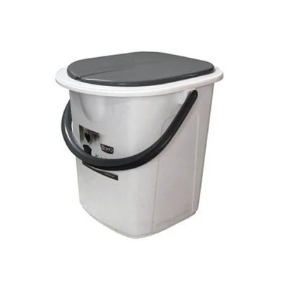 TOALETA TURYSTYCZNA PRZENOŚNA 22L MOBILNE WC KEMPINGOWA NA DZIAŁKĘ NAMIOT