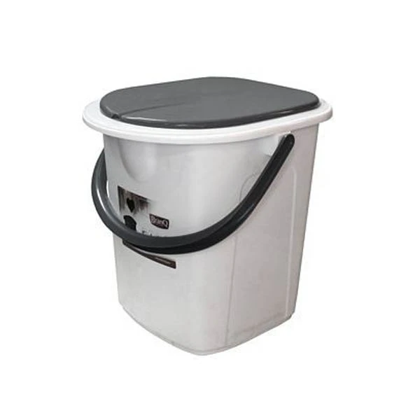 TOALETA TURYSTYCZNA PRZENOŚNA 22L MOBILNE WC KEMPINGOWA NA DZIAŁKĘ NAMIOT