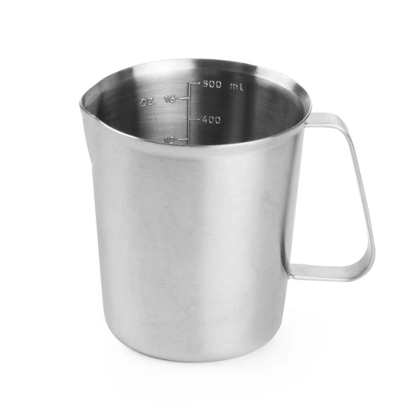 HEN-MIARKA STALOWA Z PODZIAŁKĄ 0,5L 516102