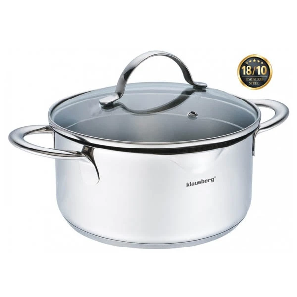 KB7217 GARNEK NIERDZEWNY Z POKRYWĄ 20CM 3,1L