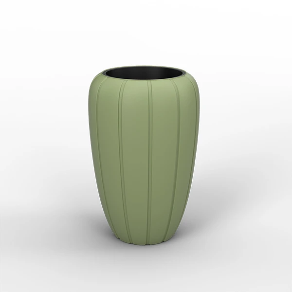 LAM-DONICZKA * GAJA ŚREDNIA* fi400 h600 OLIWKOWA + WKŁAD FI28