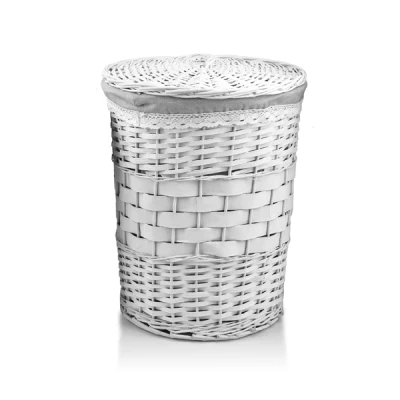 MON-KOSZYK WIKLINOWY NA BIELIZNĘ OKRĄGŁY *M* 4998
