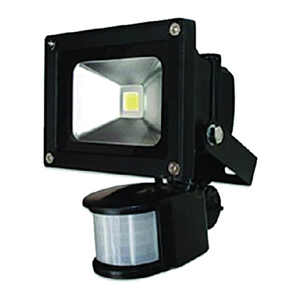 NAŚWIETLACZ LED Z CZUJNIKIEM 10W LQZ10WW-BLK-PIR