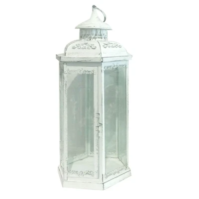 TOM-LATARNIA METAL DUŻA 53CM LRS09