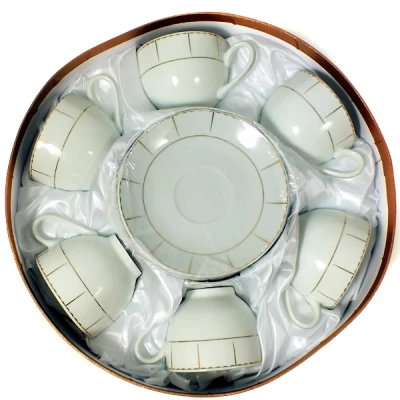 VERONI-KPL. FILIŻANEK 6+6 *SARA* 1340