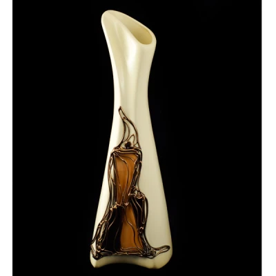 CER-WAZON KRAWAT WIELKI *WITRAŻ KREM* C-816W