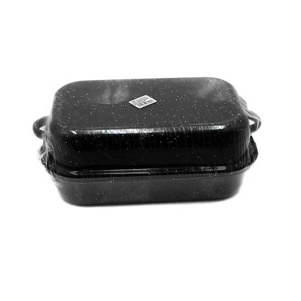 ELO-GĘSIARKA EMALIOWANA PROSTOKĄTNA 40CM